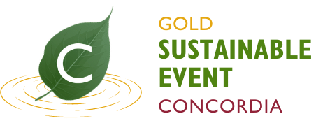 Sustainable Event Gold Logo of Concordia's Sustainable Event Gold certification
