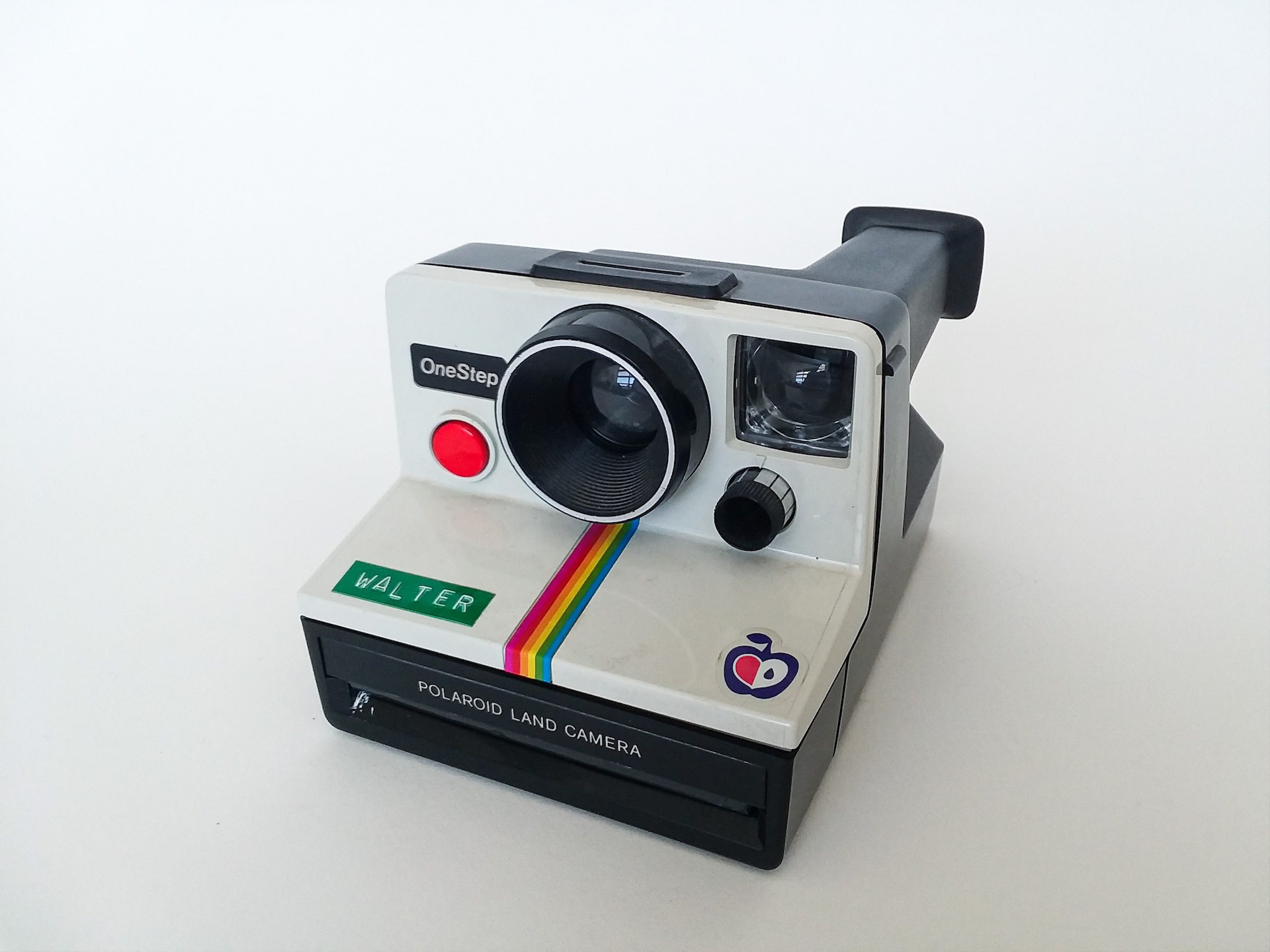 a Polaroid OneStep camera
