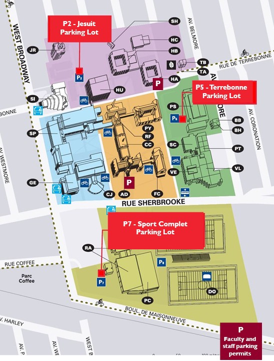 Loyola parking - Concordia University