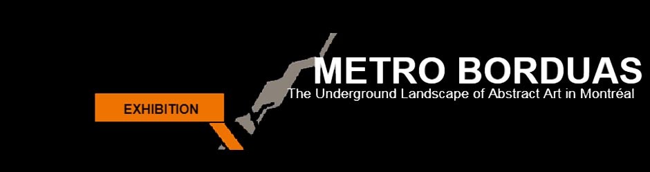 Metro Borduas is the underground landscape of abstract art in Montreal