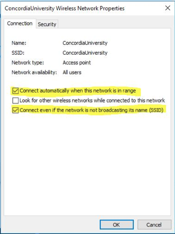 Vista Wireless Connection Credentials