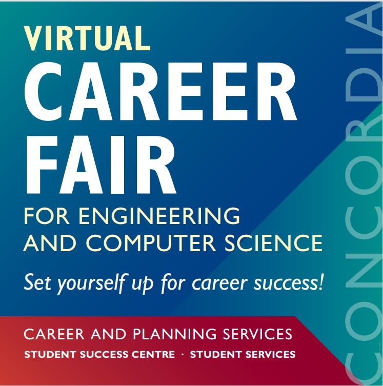 Virtual Engineering & Computer Science Career Fair Concordia University