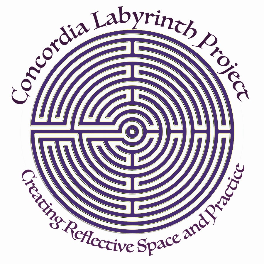 A picture of a labyrinth and our logo. A picture of a labyrinth and our logo.