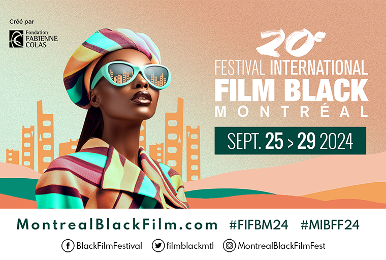 Montreal Black Film Festival promotional banner