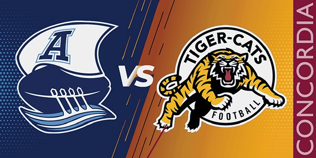 TORONTO / HAMILTON: Argonauts vs. Tiger-Cats - Concordia University