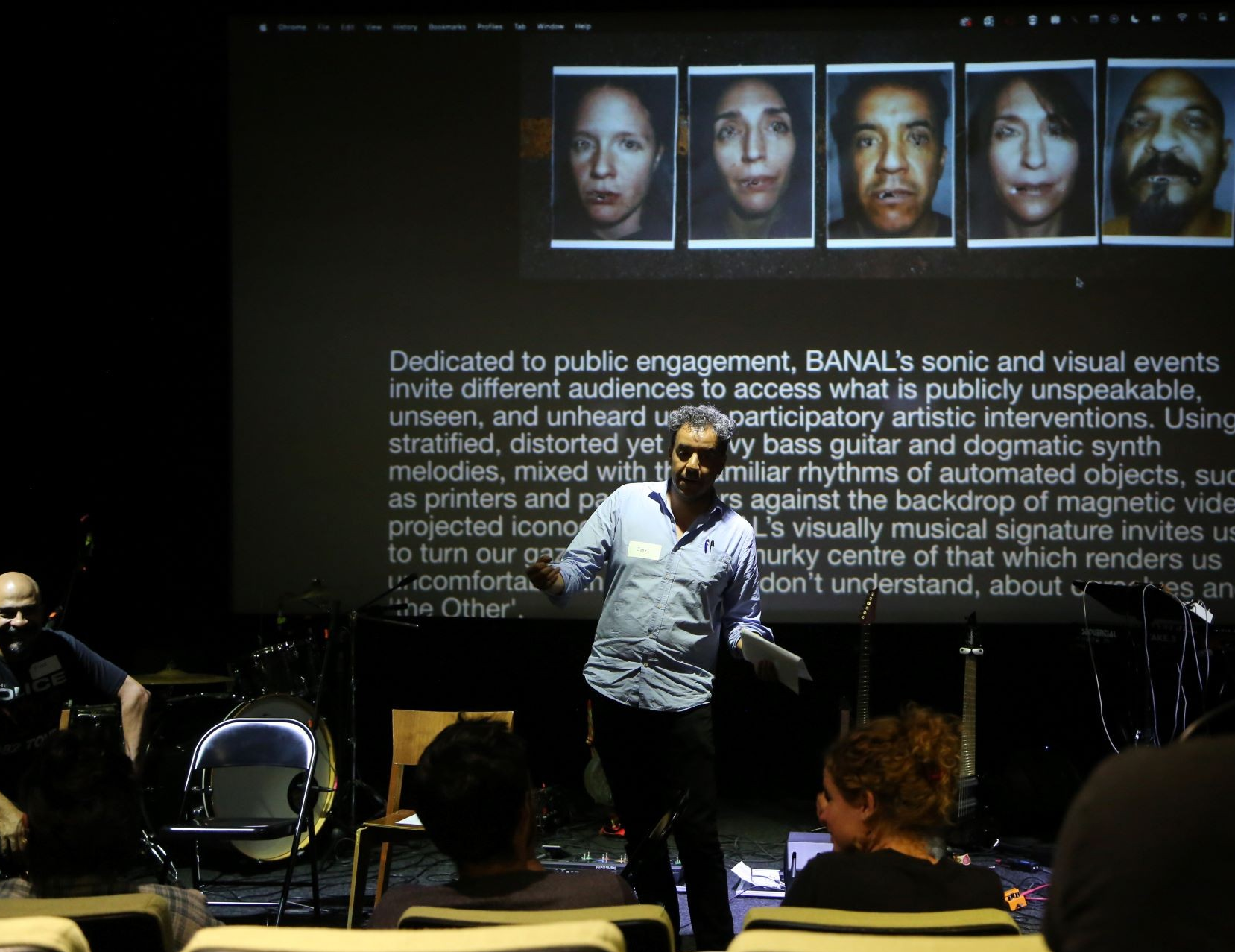 BANAL conduct Dark Diplomacy workshop and perform in Mexico City