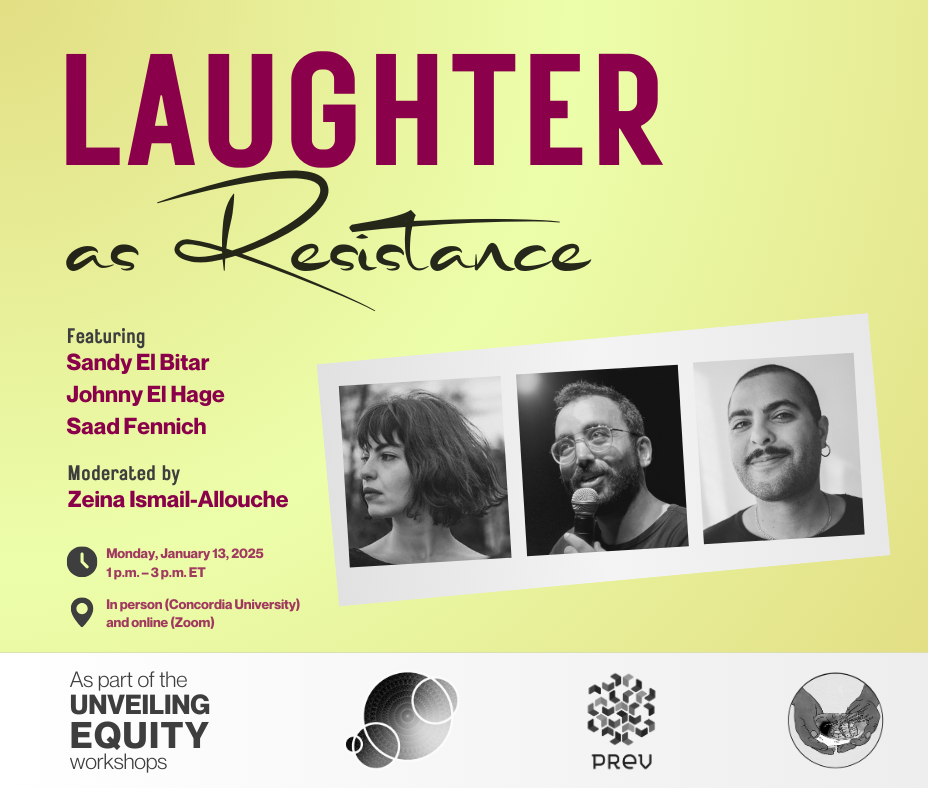 Transformative power of laughter as a resistance strategy will be explored in latest Unveiling Equity session on January 13