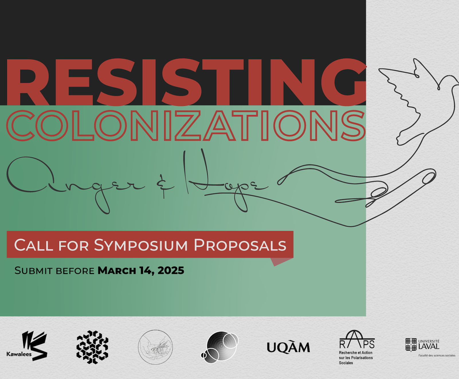 Resisting Colonizations Symposium: Call for proposals