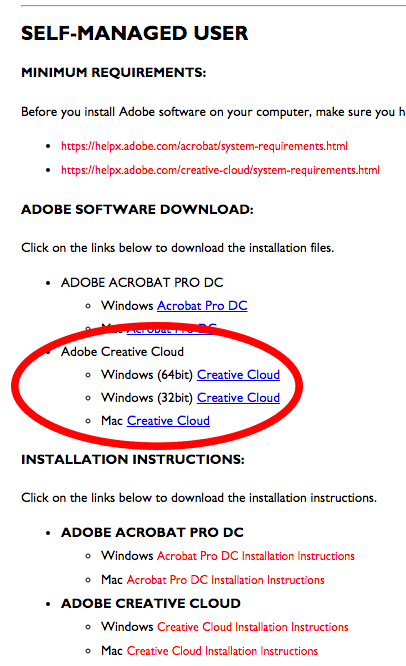 adobe cc system requirements windows