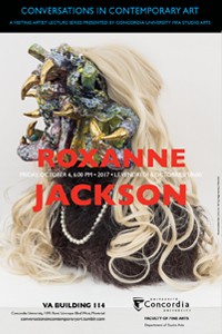 CICA Presents Roxanne Jackson - Friday, October 6 at 6:00pm, VA-114