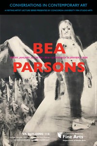 CICA Presents Bea Parsons - Friday, January 26 at 6pm, VA-114