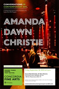 CICA Presents Amanda Dawn Christie - Friday, Sept. 28 at 6pm