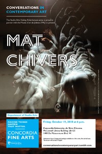 CICA Presents Mat Chivers - Friday, Oct. 19 at 6pm