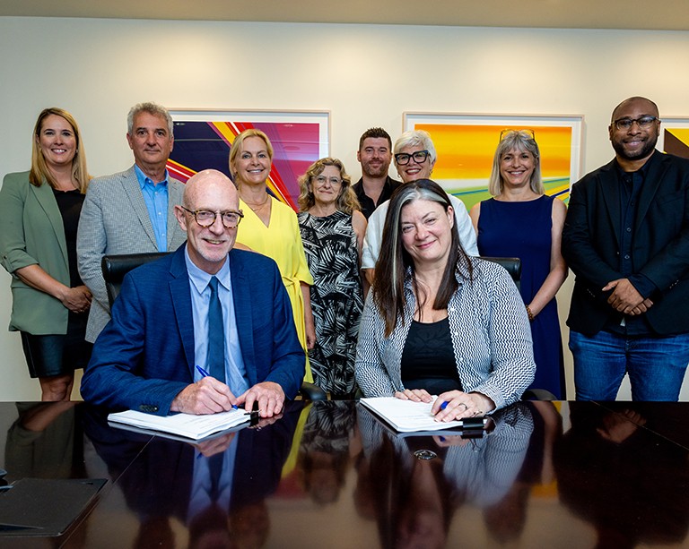 Concordia and CUCEPTFU officially sign their 2023-26 collective agreement