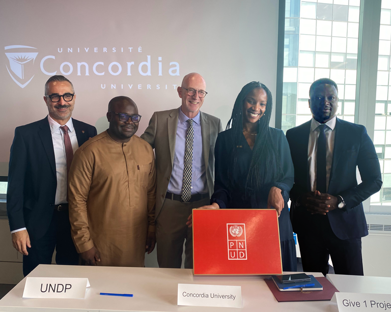 L’Université Concordia établit un partenariat avec le Programme des Nations Unies pour le développement et Give1Project dans le but de renforcer la cybersécurité en Afrique centrale et de l’Ouest