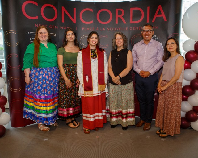 Le Centre étudiant Otsenhákta met à l’honneur les diplômées et diplômés de Concordia membres des Premières Nations, inuits et métis