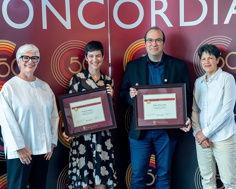 L’Université Concordia souligne une autre année d’excellence pédagogique